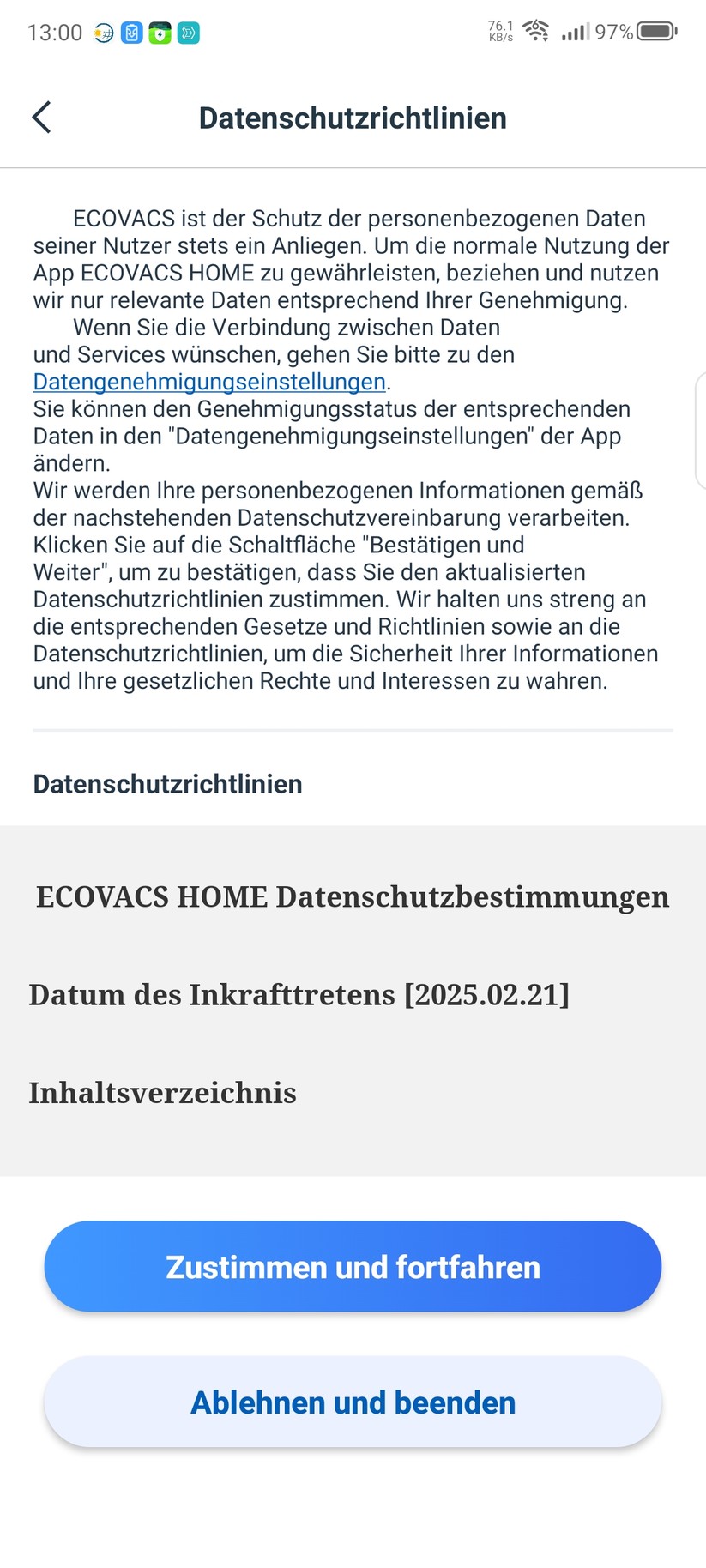  Inbetriebnahme