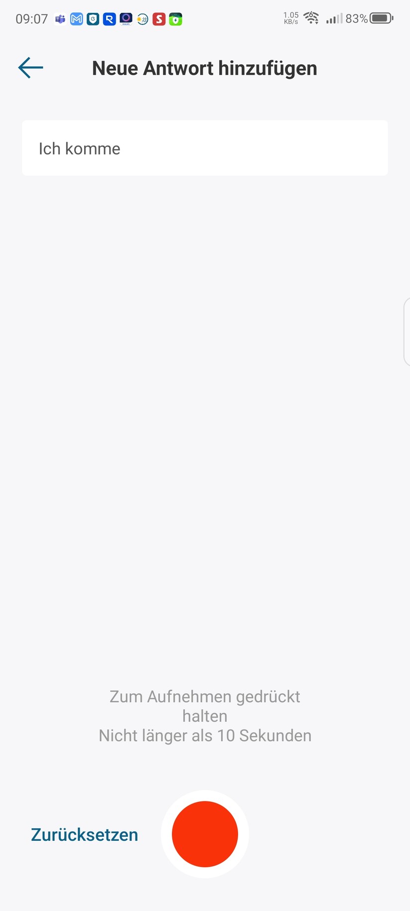 Eufy Video Doorbell E340: Konfiguration