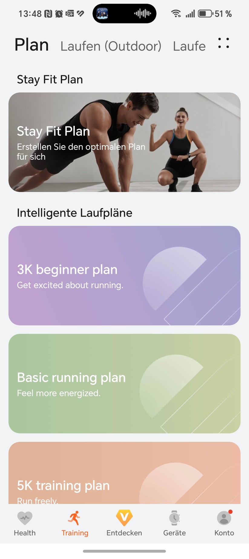 Huawei Watch GT 6 - Health App