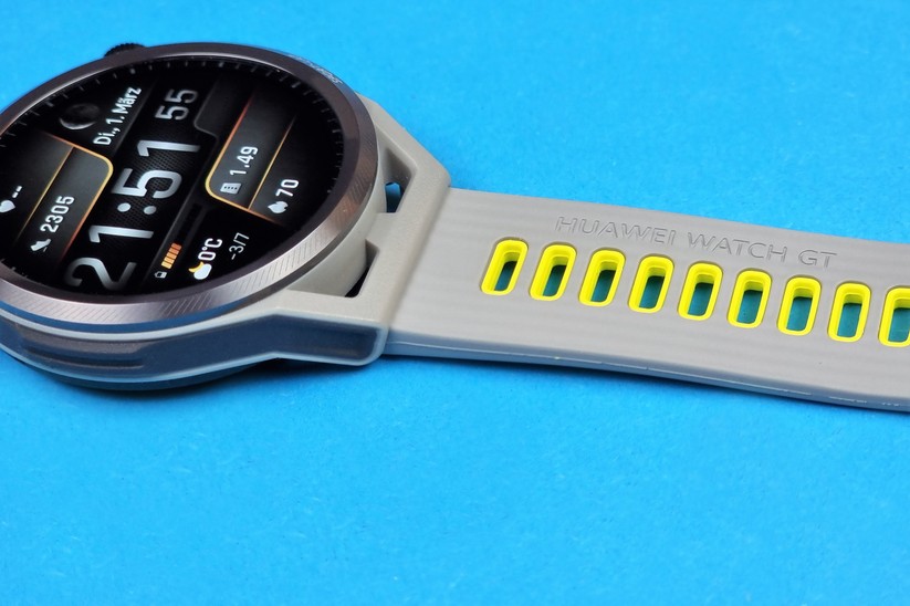 Das Silikonarmband ist angenehm weich und ermöglicht einen hohen Tragekomfort.