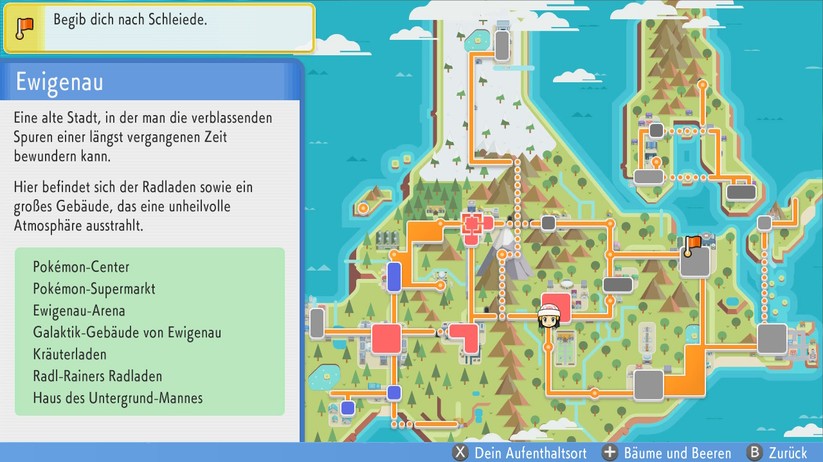 Pokemon - Strahlender Diamant - Screenshots