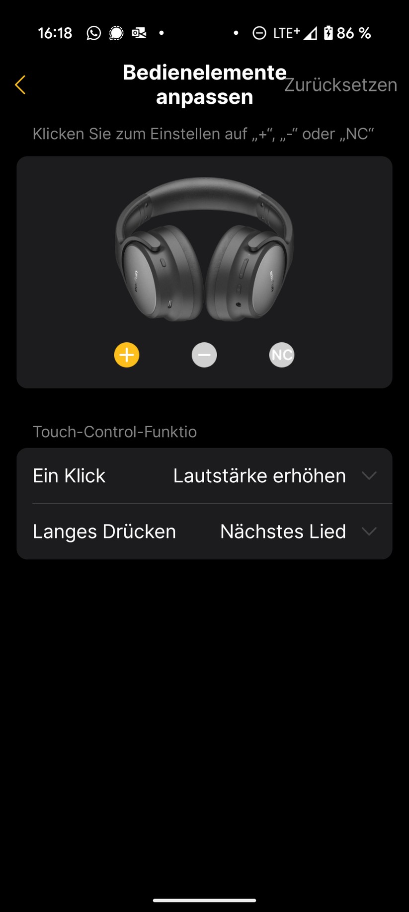 Earfun Tune Pro Screenshot