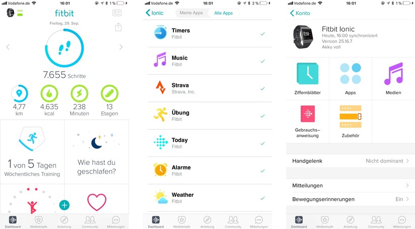 Die App für iPhone ist übersichtlich und gibt einen ganzheitlichen Überblick über Daten und Geräte.