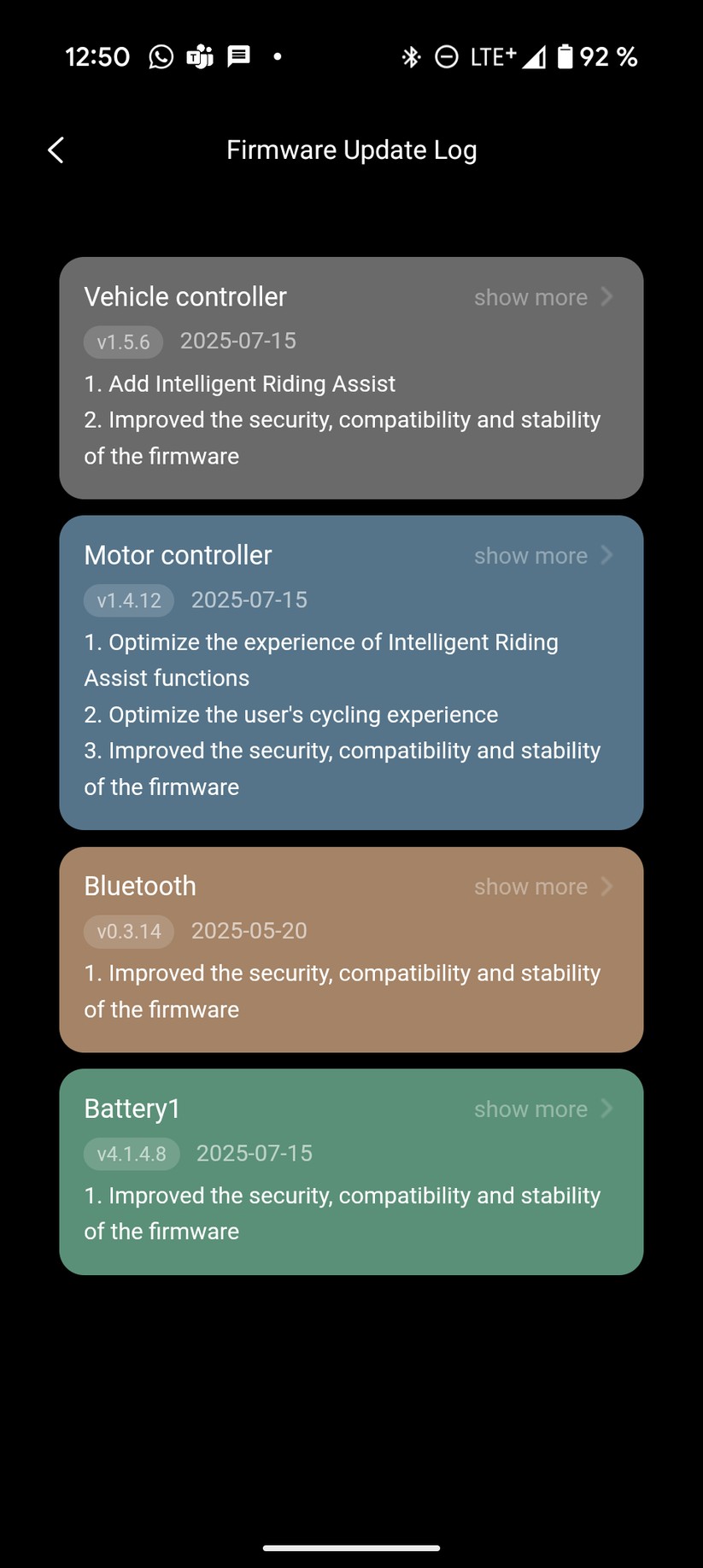 Segway Ninebot F3 Pro Screenshot