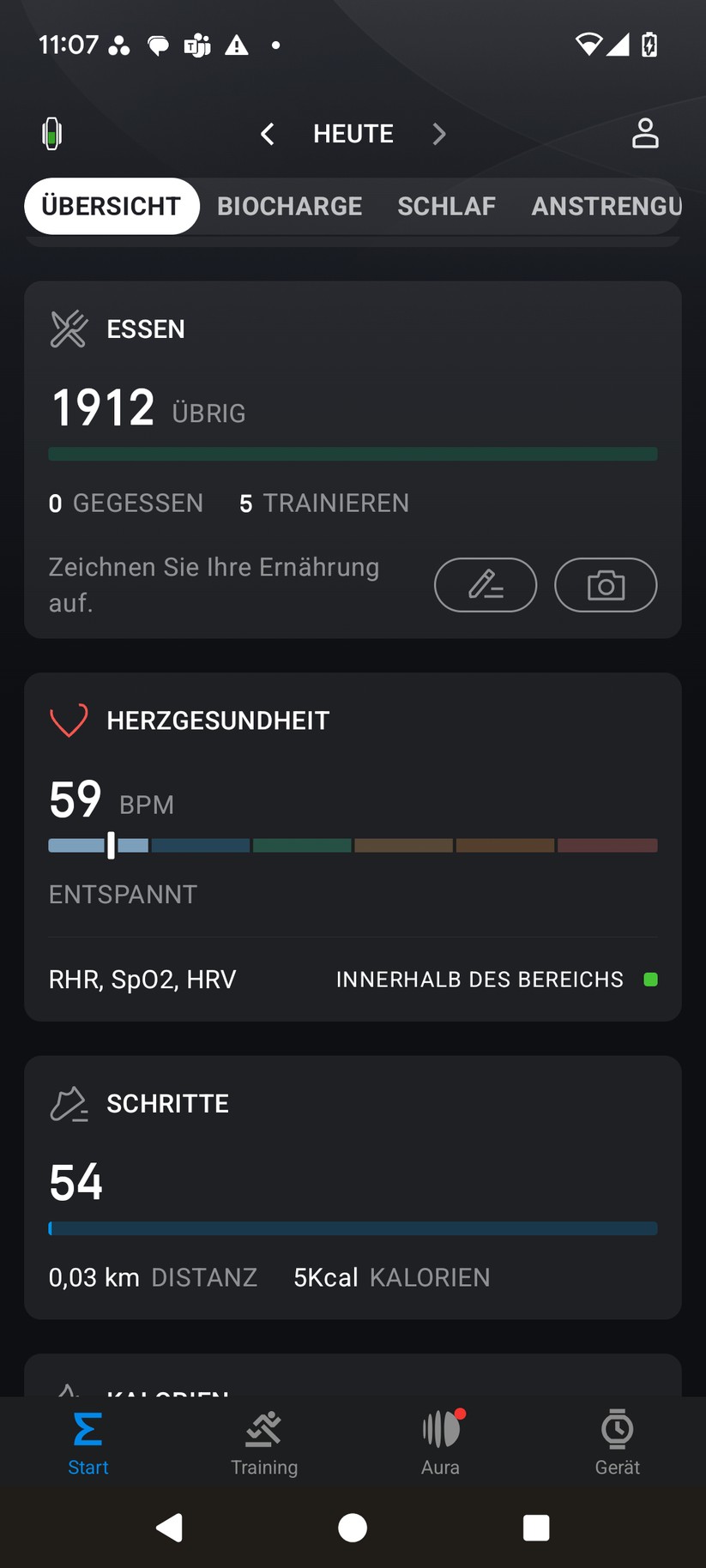Amazfit Helio Strap - Bilder App 