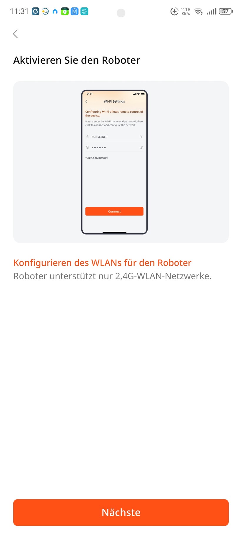  Inbetriebnahme und Kartierung