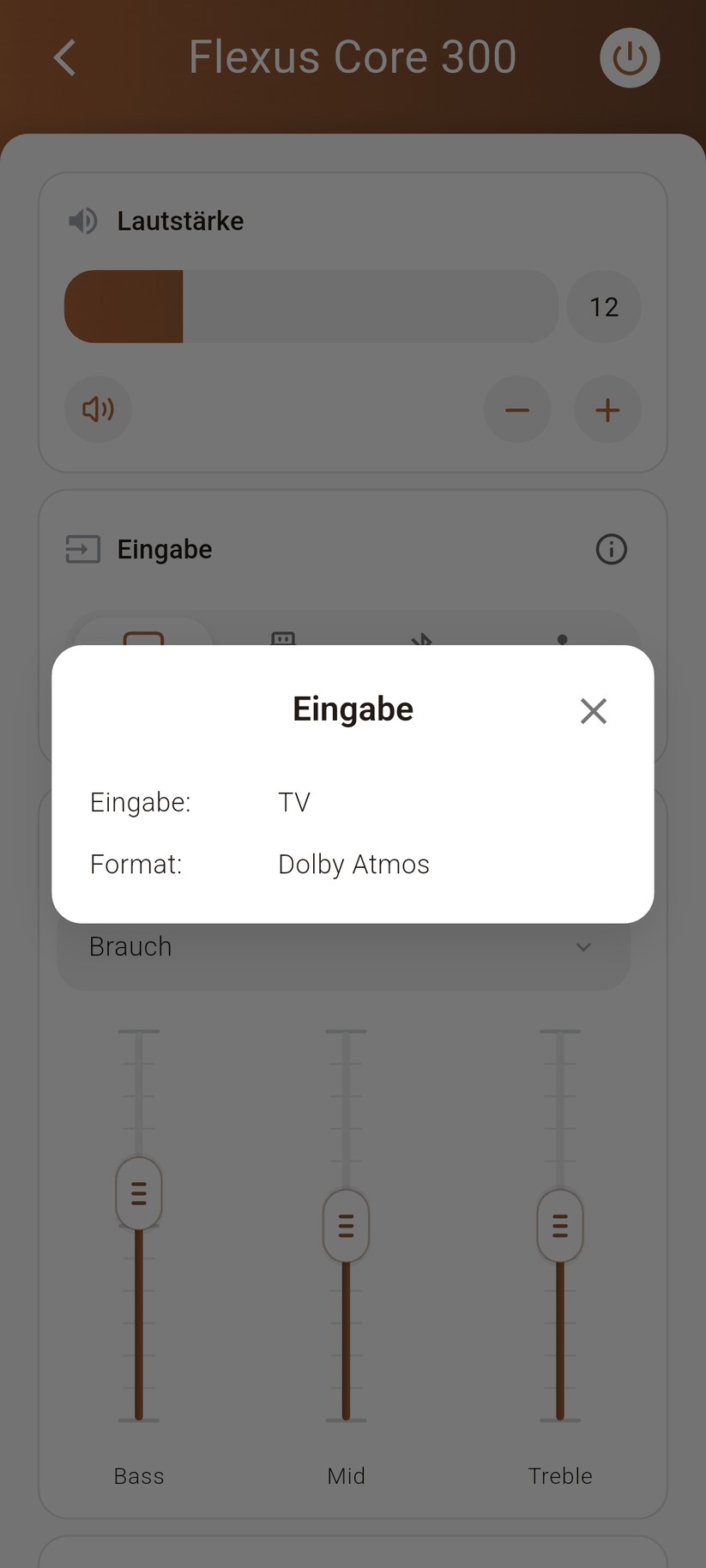 Die Bedienung sowie die Dirac Live-Einmessung erfolgen mit der App Klipsch Connect Plus.