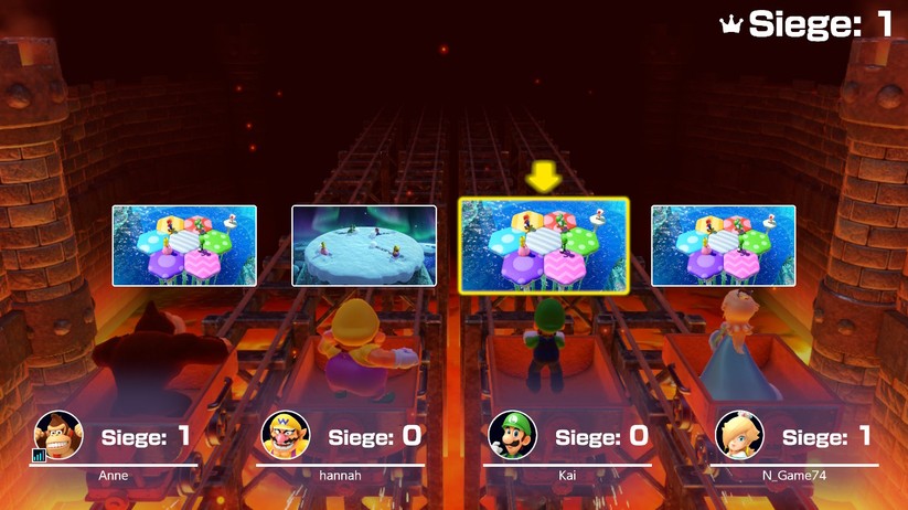 Mario Party Superstars auf der Switch 