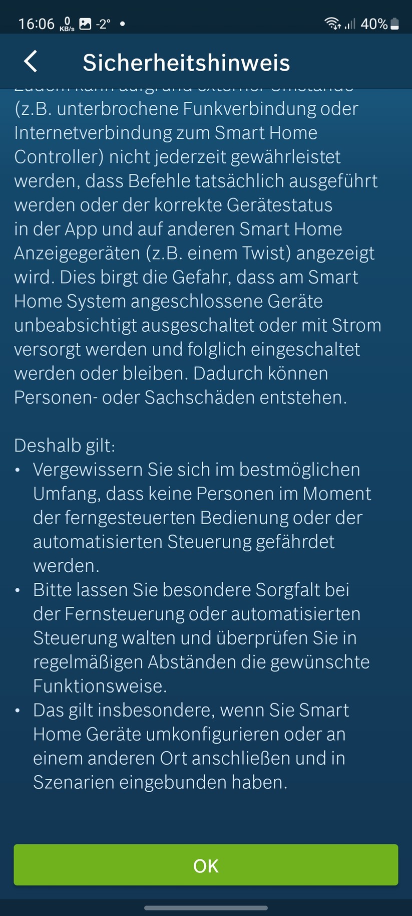 Bosch Heizkörper-Thermostat II: App