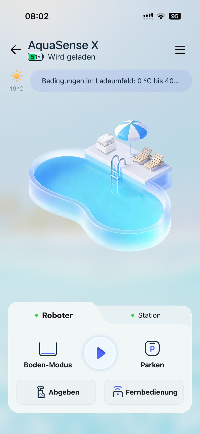 Beatbot Aquasense X - Bilder App