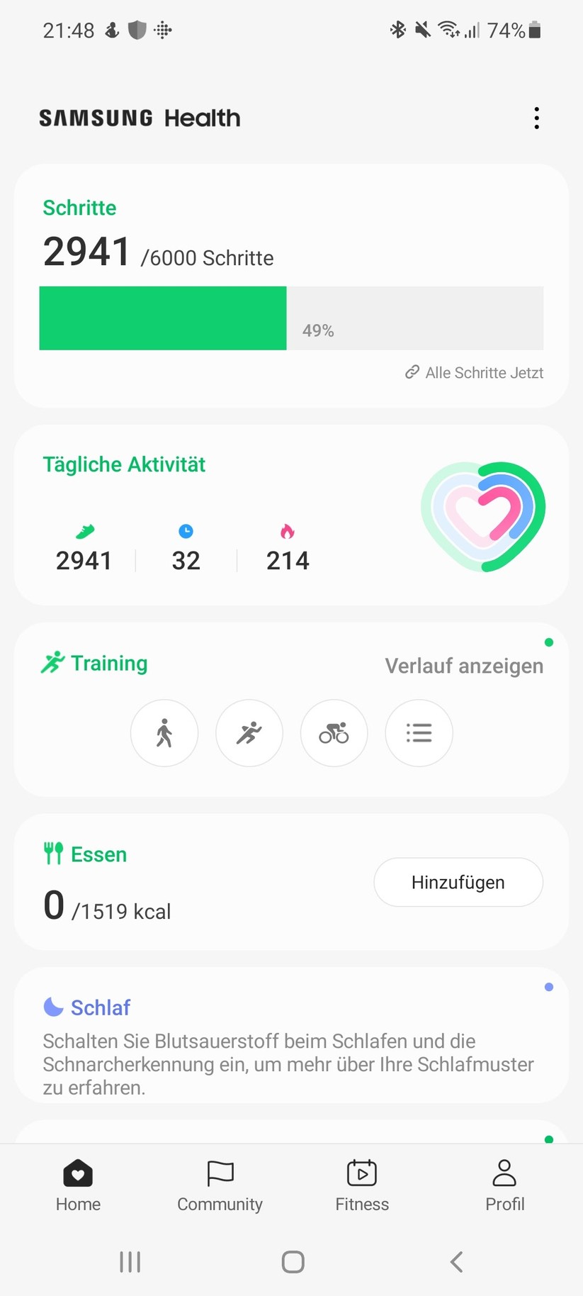 Samsung Health - Galaxy Watch 4
