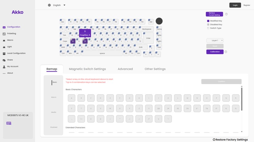 Akkogear Mod 007 HE Year of Dragon - Bilder App 