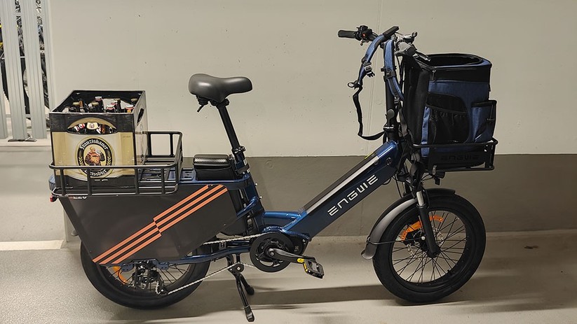 Engwe LE20 Cargo mit Bierkiste