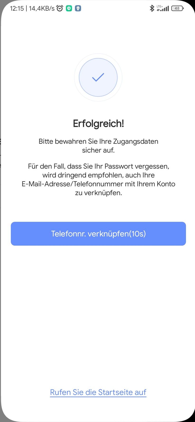 Ezviz LC3: App-Screenshots