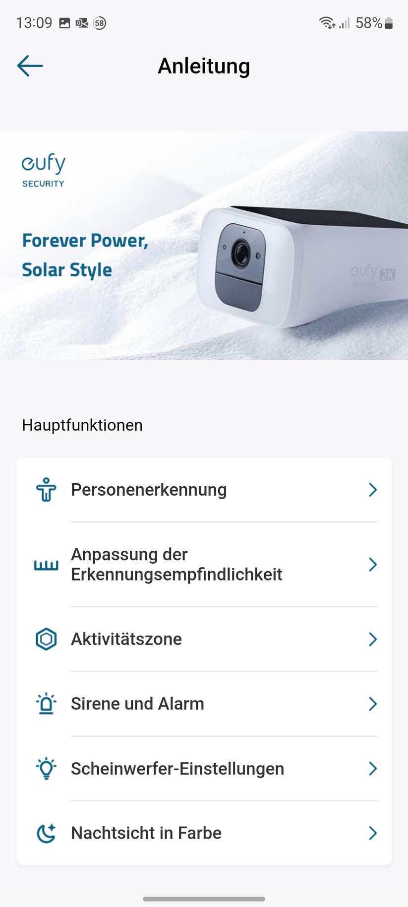 Eufy Solocam S40: Einrichtung, Features, Anleitungen