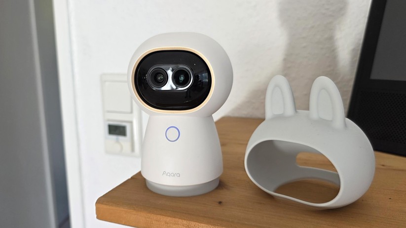  4K-Überwachungskamera mit Dual-Objektiv, Zigbee- oder Thread-Hub mit Matter-Controller