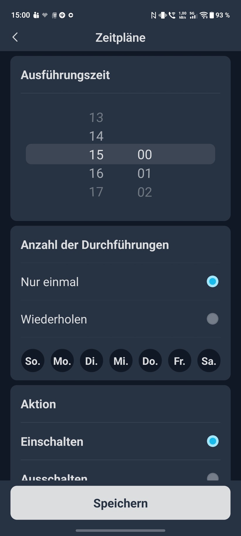 SwitchBot Standventilator mit Akku Screenshot