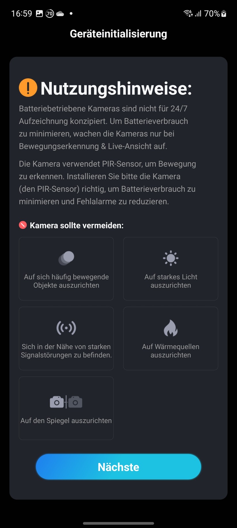 Reolink Go PT Ultra: Einrichtung und Einstellung mit mobiler App
