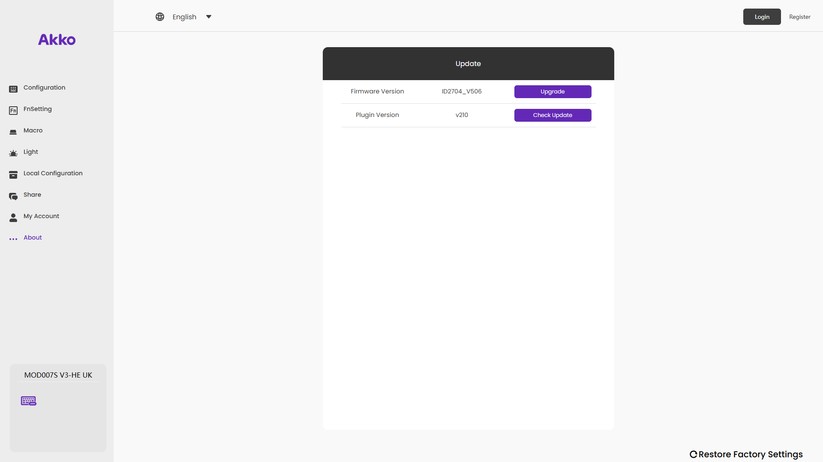 Akkogear Mod 007 HE Year of Dragon - Bilder App 