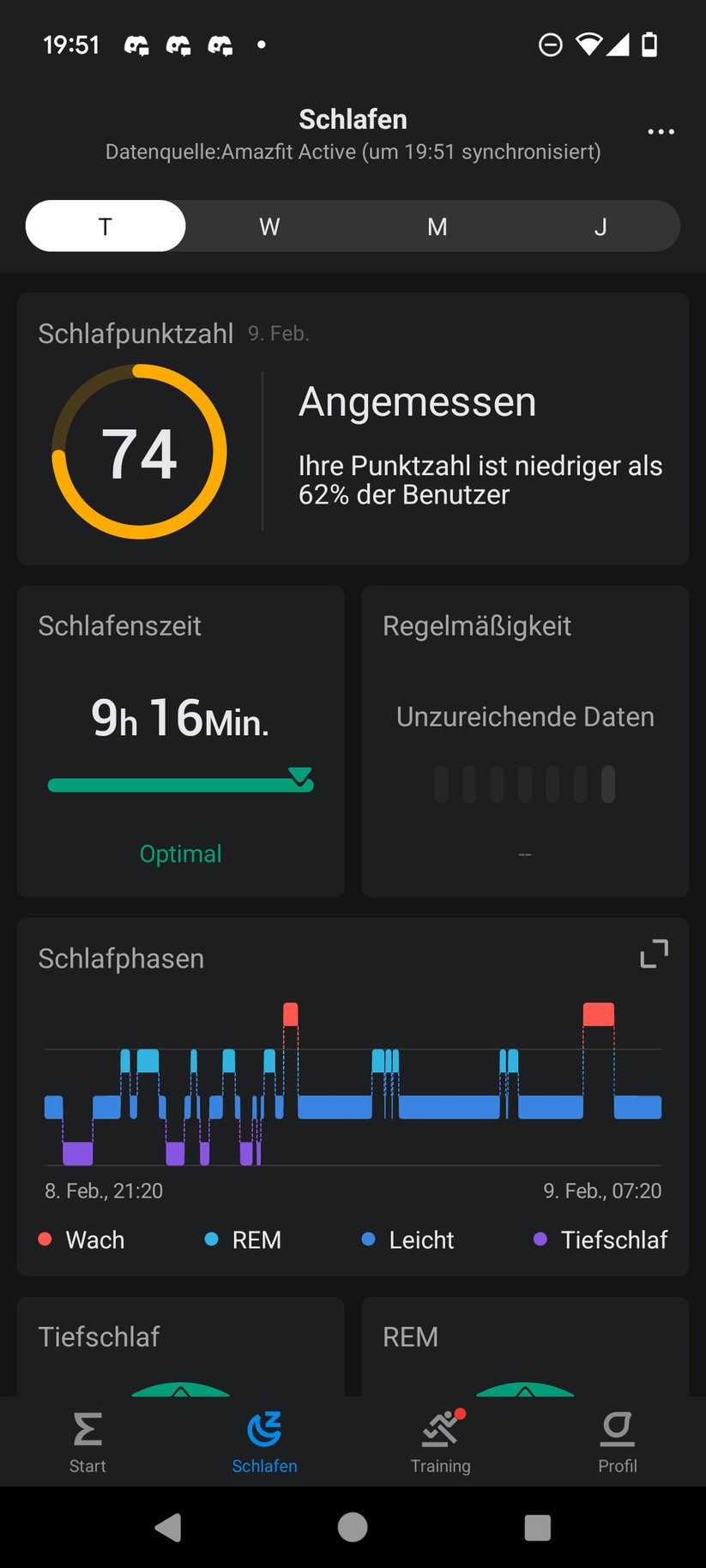 Amazfit Active - Zepp-App