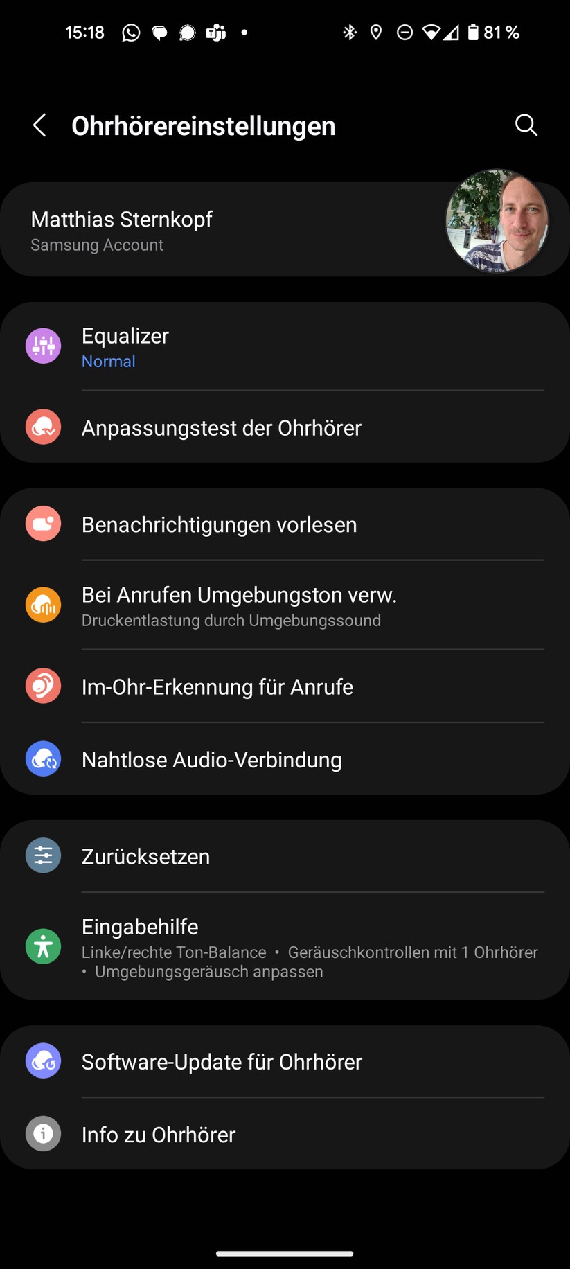 Samsung Galaxy Buds FE Screenshots