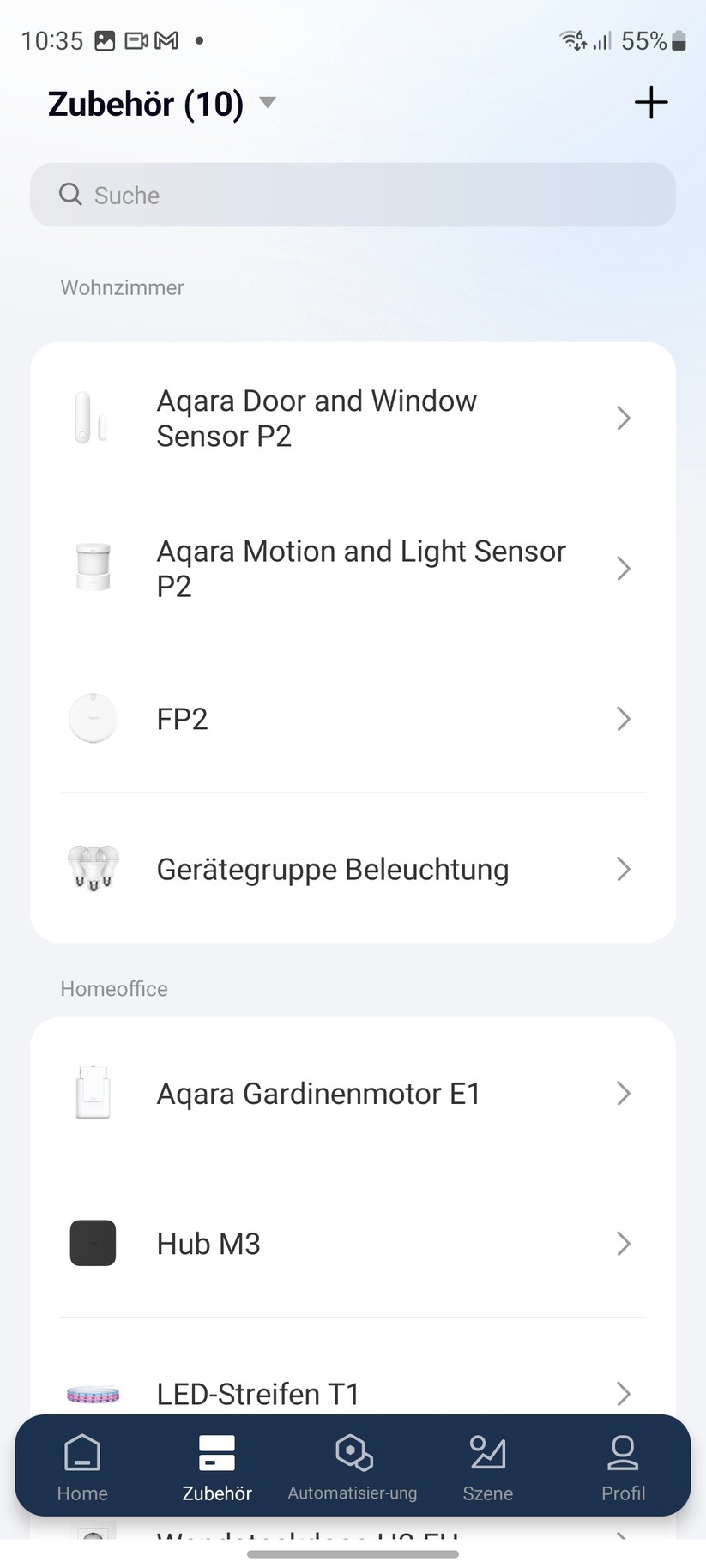 Der Aqara M3 unterstützt die Einbindung der Philips-Hue-Bridge und kann damit daran angeschlossene Geräte steuern.