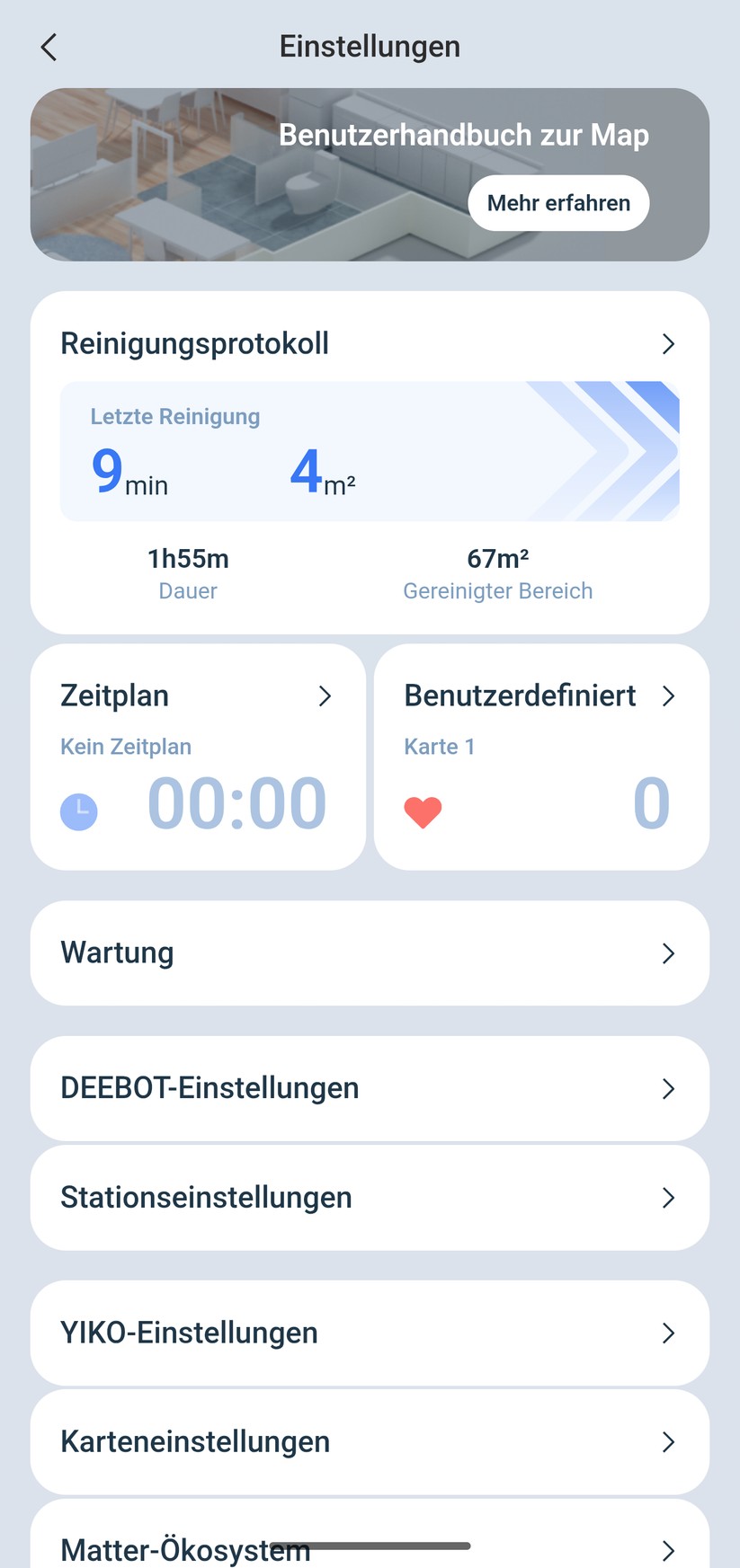 Ecovacs T50 Omni – App & Reinigung