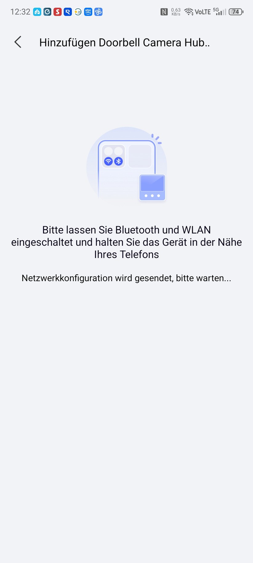 Die Inbetriebnahme des Aqara Doorbell Camera Hub G410 ist einfach und schnell erledigt.
