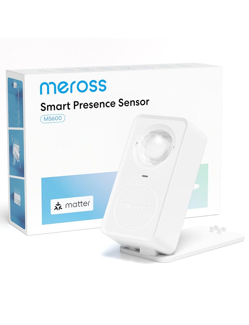 Präsenzmelder Meross MS600 mit Matter-Support und mmWave-Radar- und PIR-Sensor