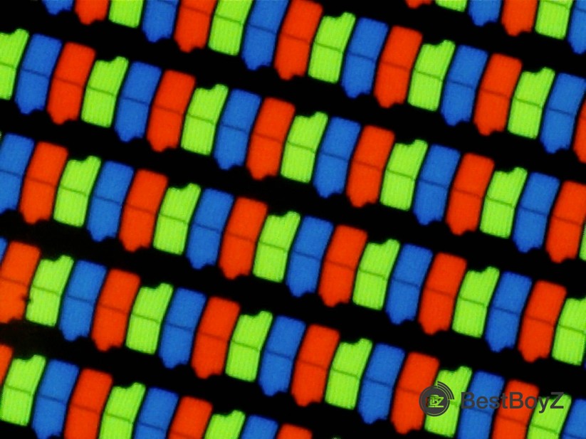 RGB-Matrix im Display des Surface fÃ¼r Windows RT