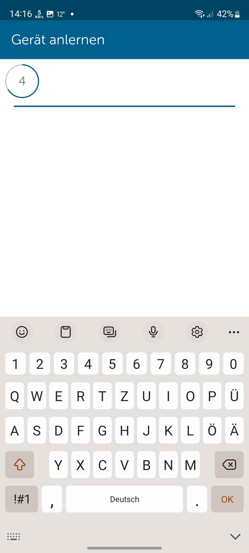  Inbetriebnahme mit App