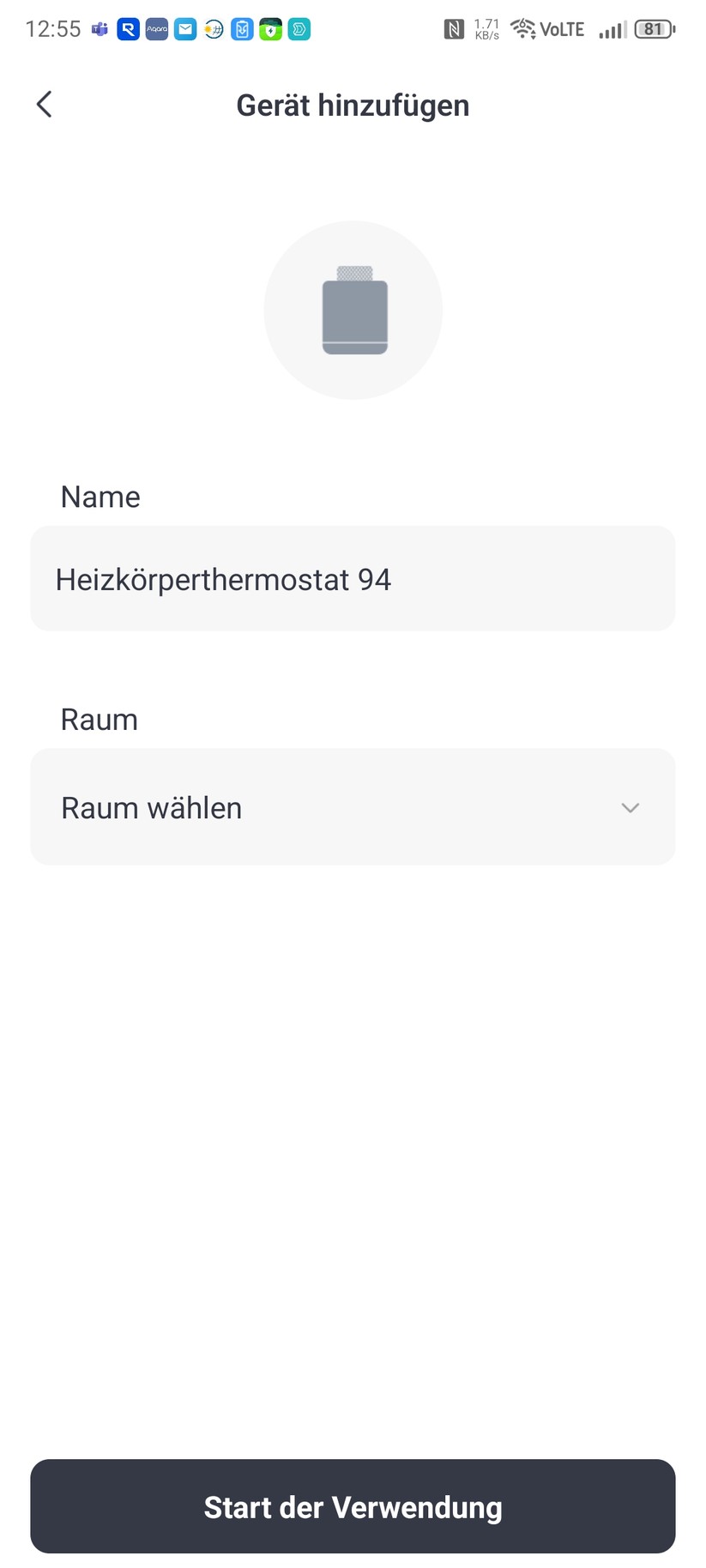 Switchbot Radiator: Die Einrichtung ist einfach und nach wenigen Minuten abgeschlossen.