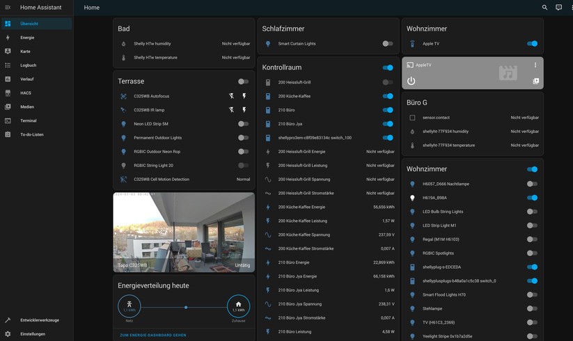 TP-Link Tapo C325WB: Einbindung in Home Assistant