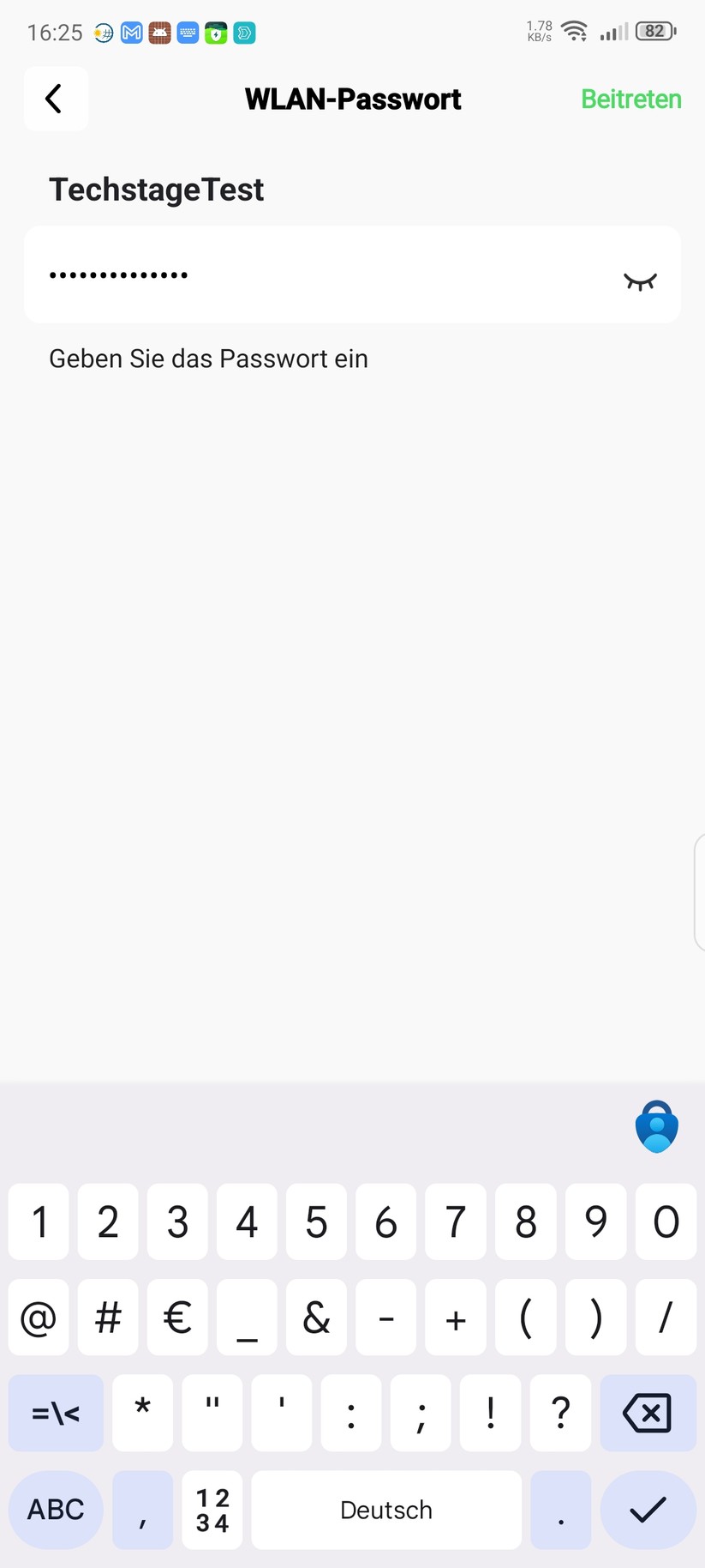  Einrichtung mit App