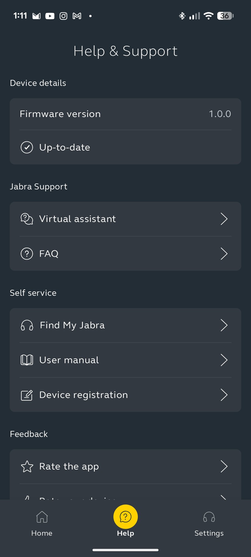 Jabra Evolve 3 75 - Bilder App