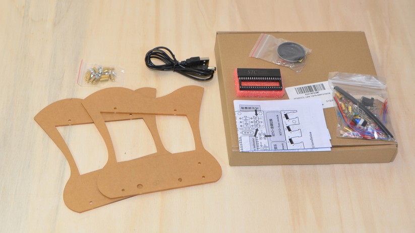 Das Löt-Lern-Kit Laser-Harfe.