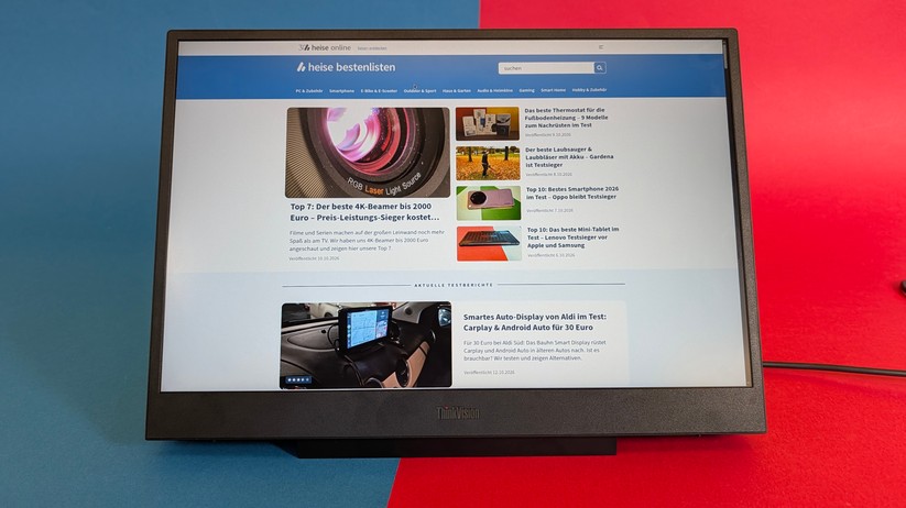 Lenovo Thinkvision M16 – Bilderstrecke