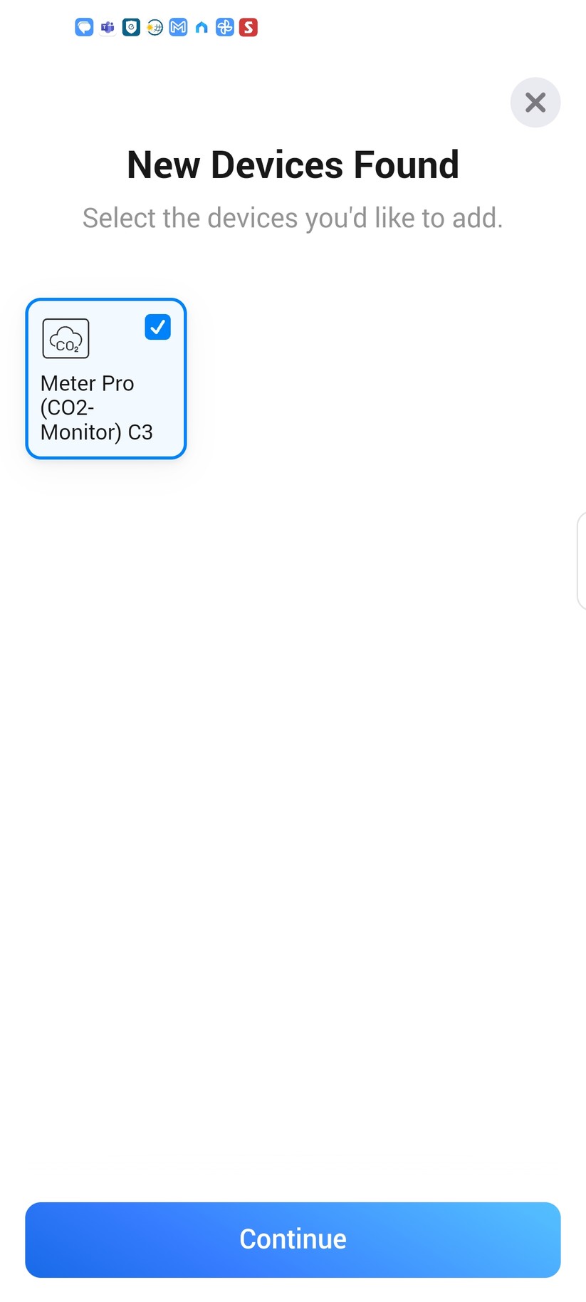  Switchbot Meter Pro CO₂: Integration in Homey Pro