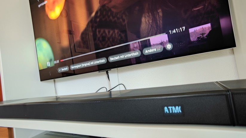 Die HBL Bar 1300MK2 bietet mit Dolby-Atmos-Inhalten ein tolles 3D-Klangerlebnis.