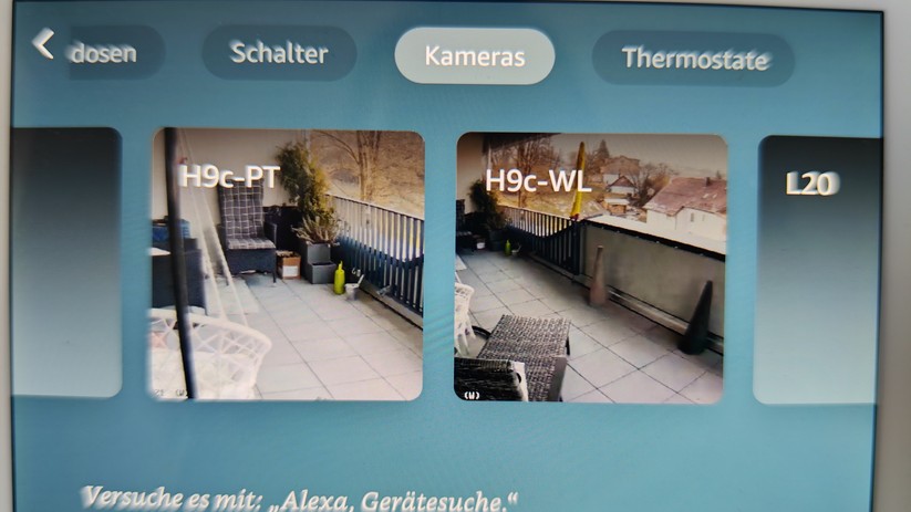 Ezviz H9c Dual 3K: Alexa integriert beide Objektive 