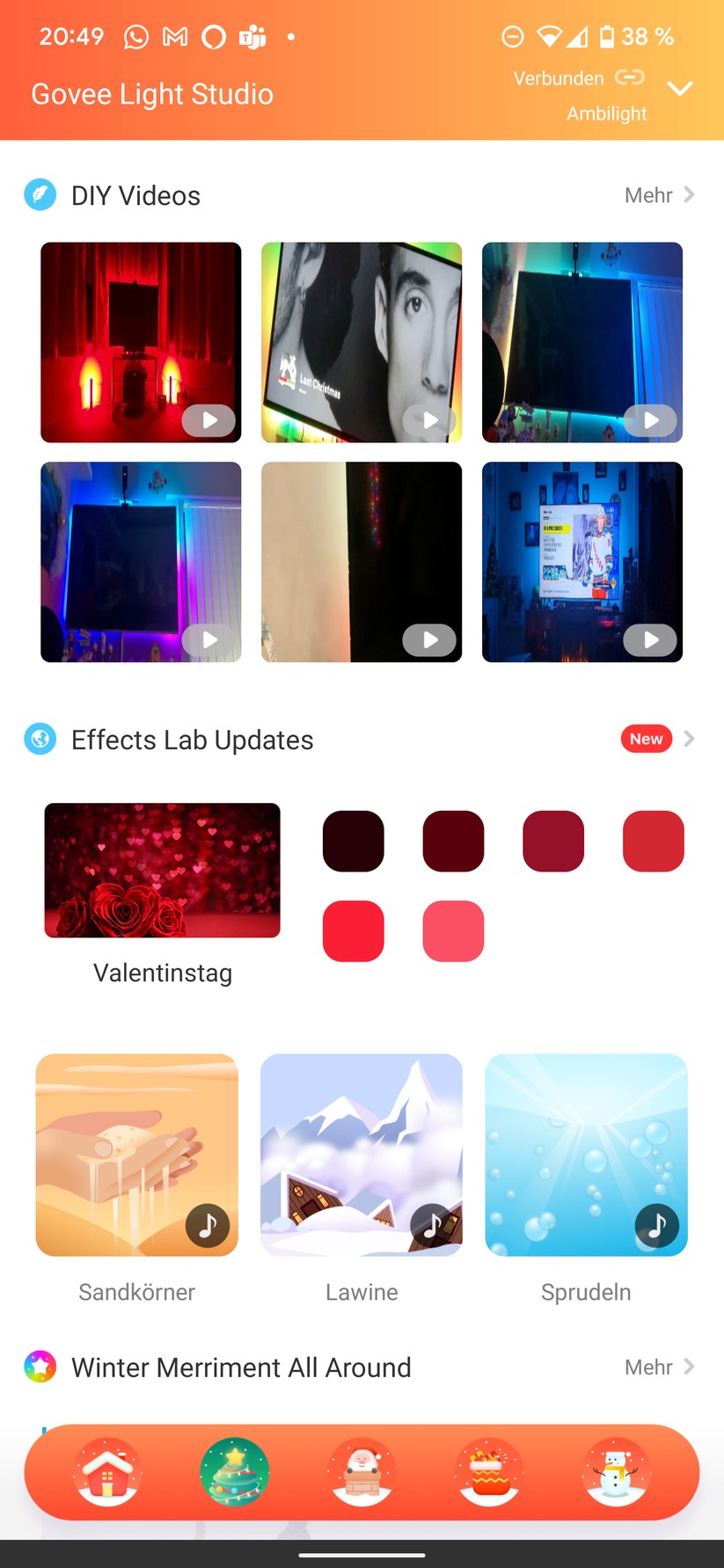 Govee App Screenshots