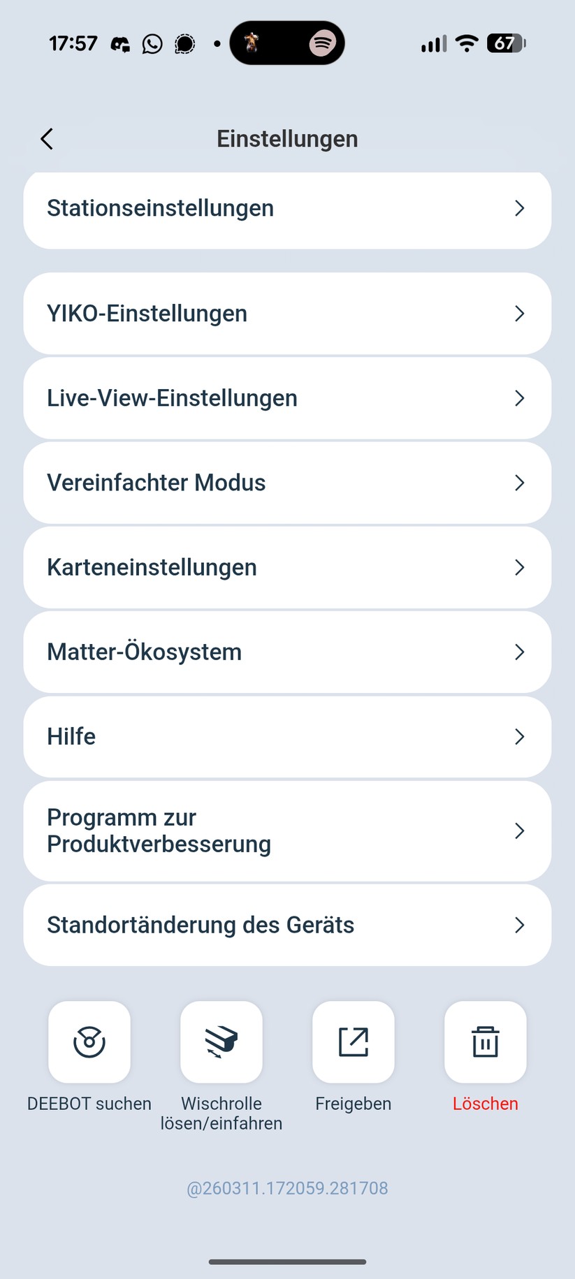 Ecovacs T90 Pro Omni – App & Einrichtung