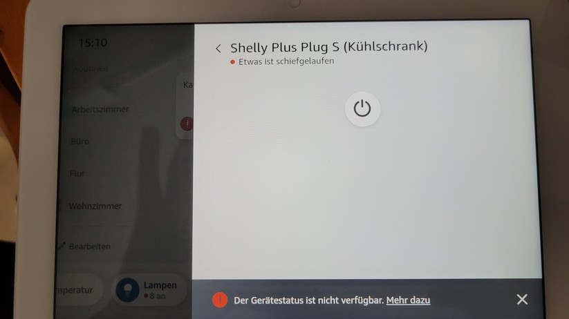 Amazon Echo Hub: Konfiguration und Oberfläche