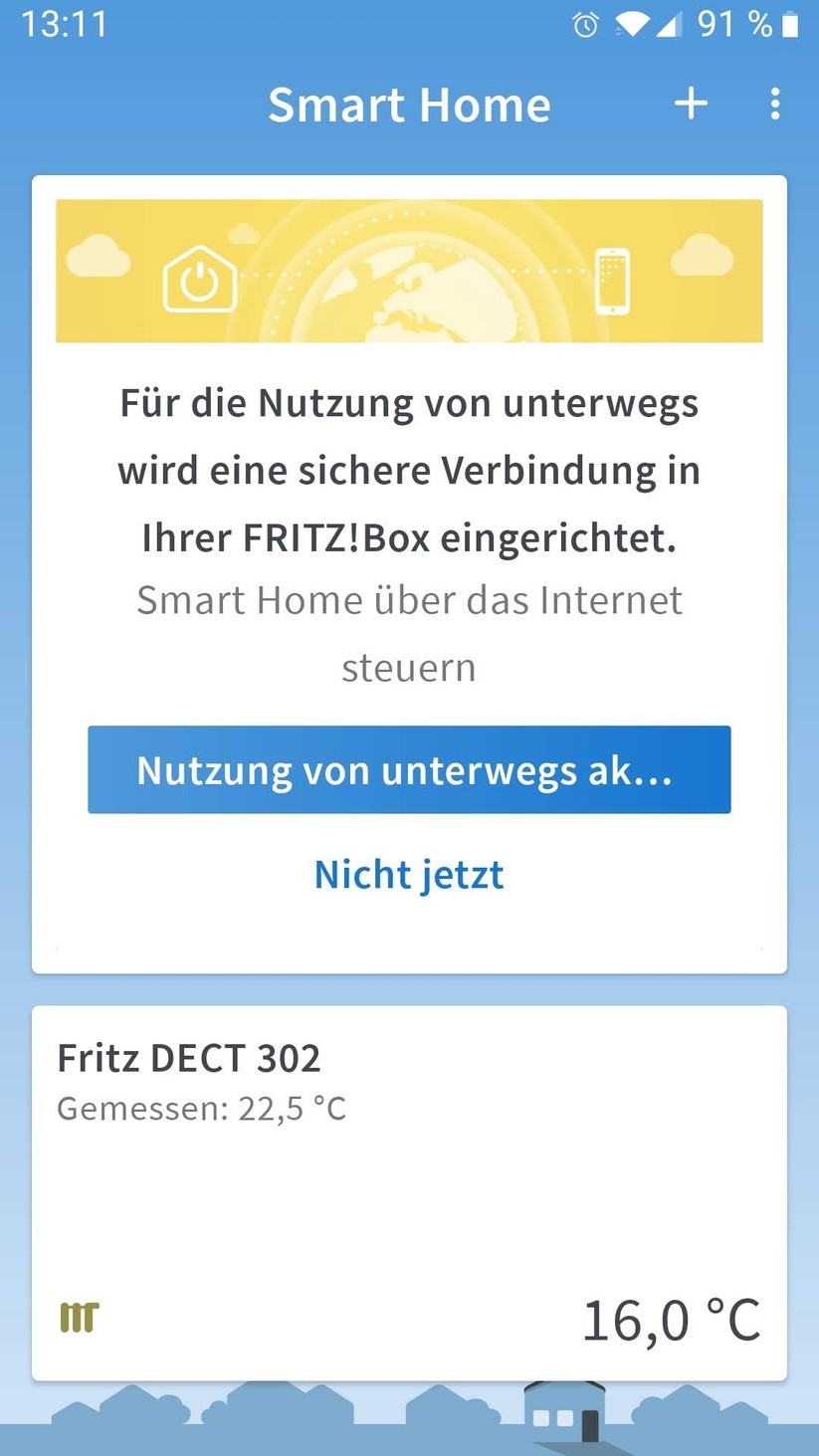  Einrichtung und Steuerung mit My Fritz und Fritz Smart Home