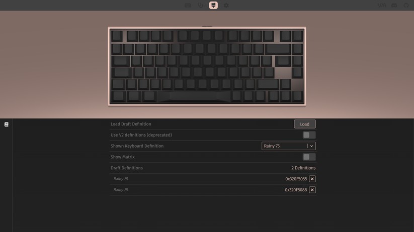 Wobkey Rainy 75 DE ISO - Bilder App