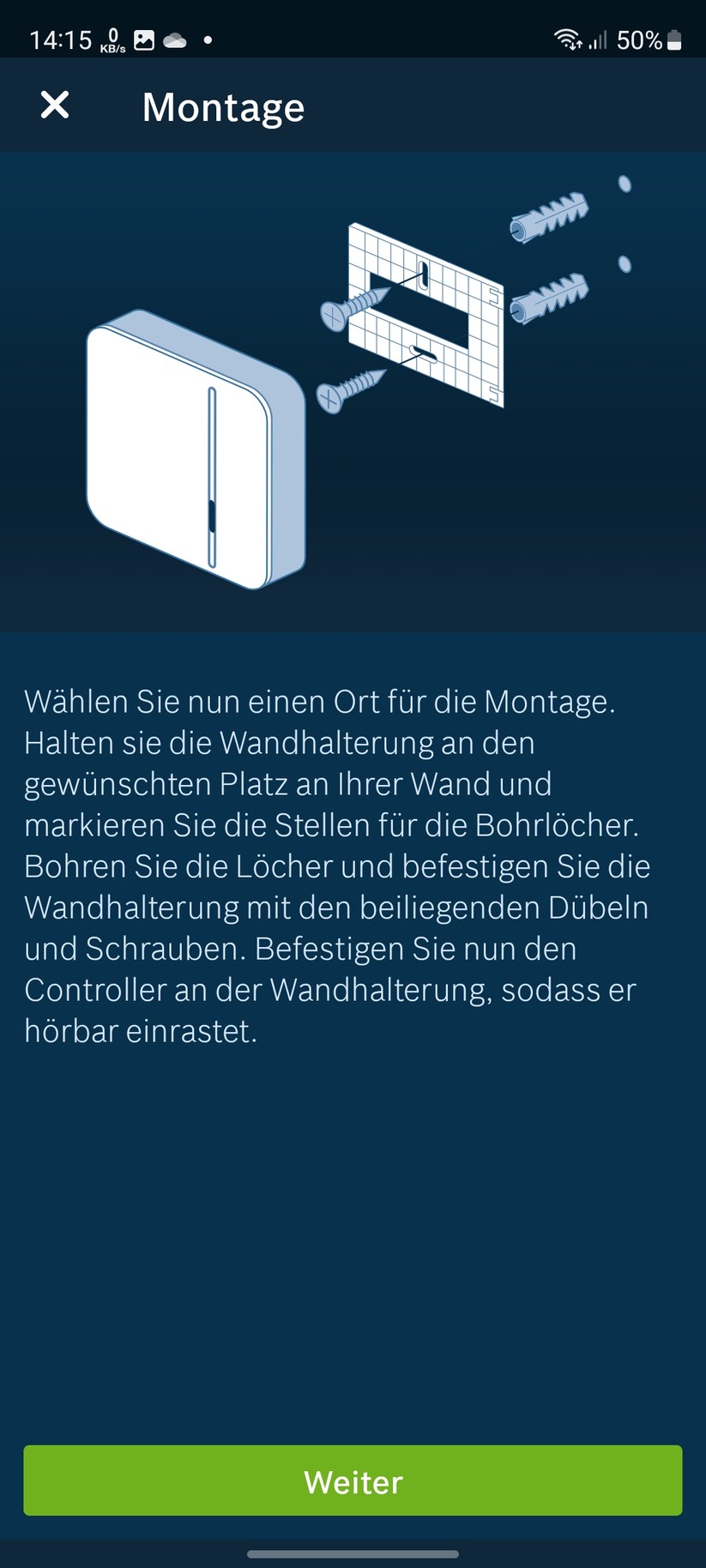 Bosch Heizkörper-Thermostat II: App