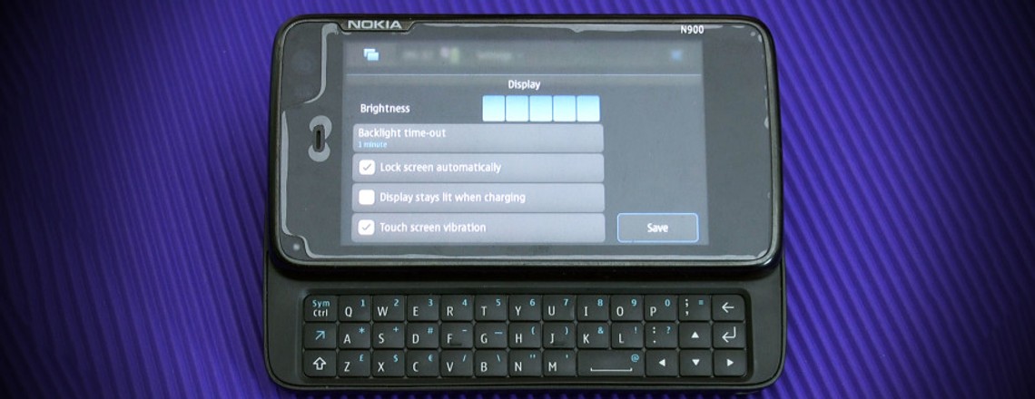 Tams Retro-Show: Nokia N900 mit Maemo-Betriebssystem