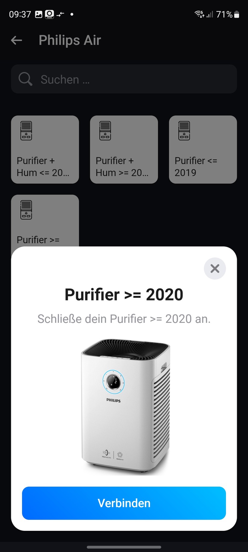 Philips Air Performer AMF870 im Test: Integration in Homey Pro