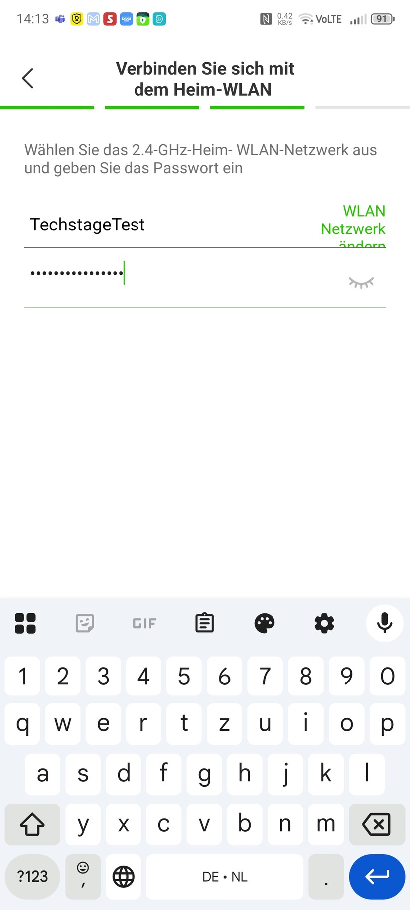 Roboup Raccoon 2 SE: Die Roboup-App liegt auf Deutsch und ist übersichtlich, sodass man den Mähroboter leicht konfigurieren und Zeitpläne erstellen kann.