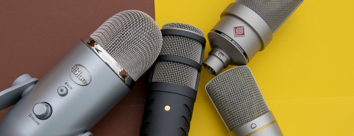 Günstig bis teuer: Vier Podcast-Mikrofone im Vergleich
